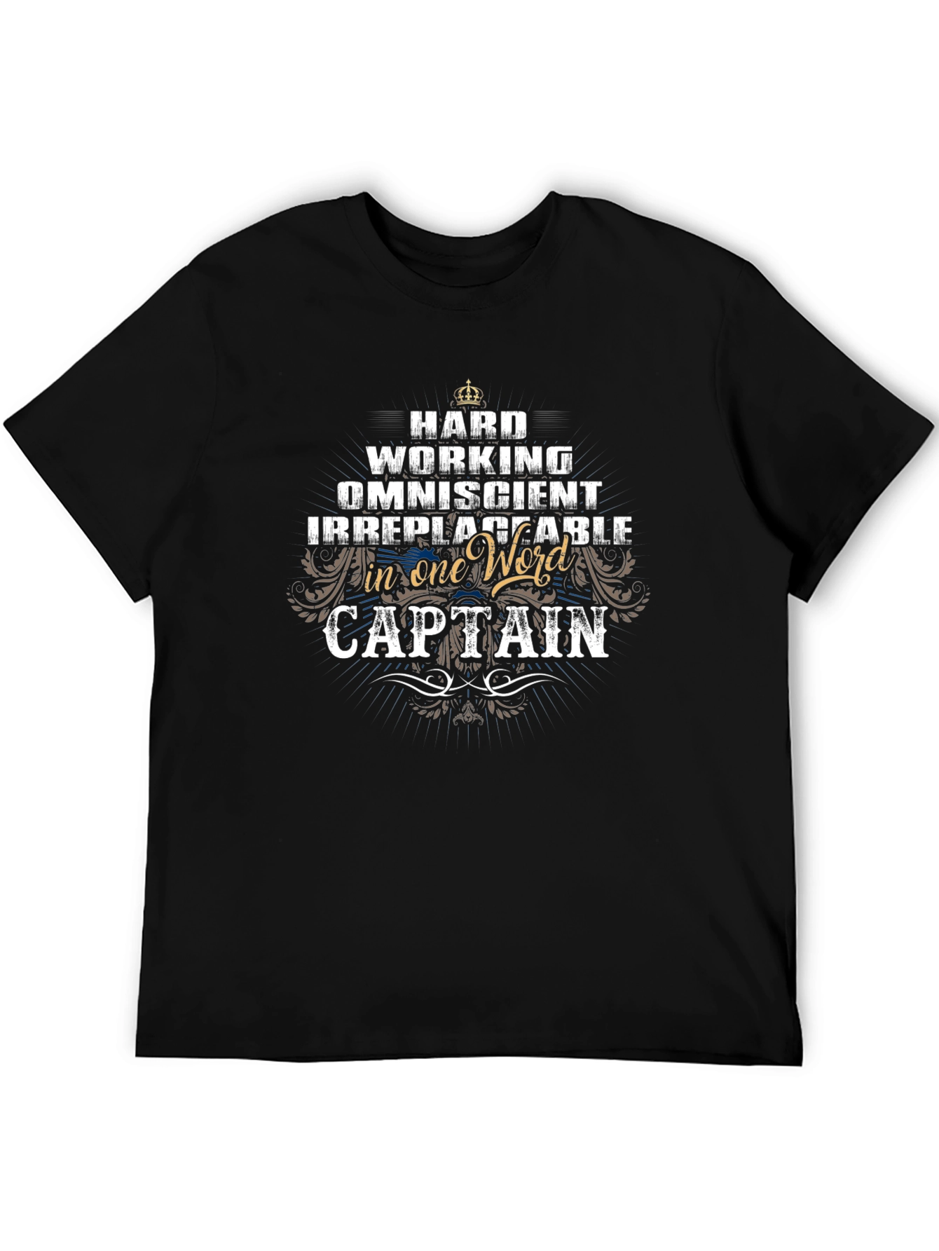 Hard Working Captain Graphic Tee