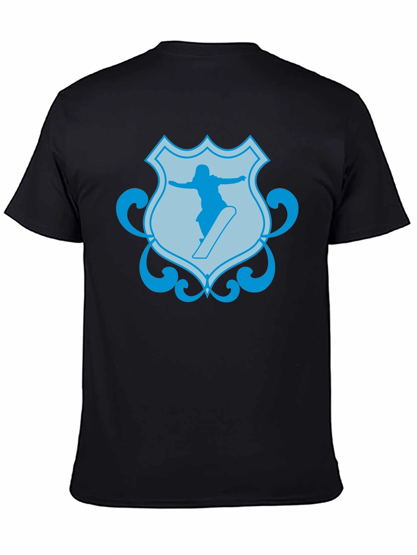 Snowboard Silhouette Graphic Tee