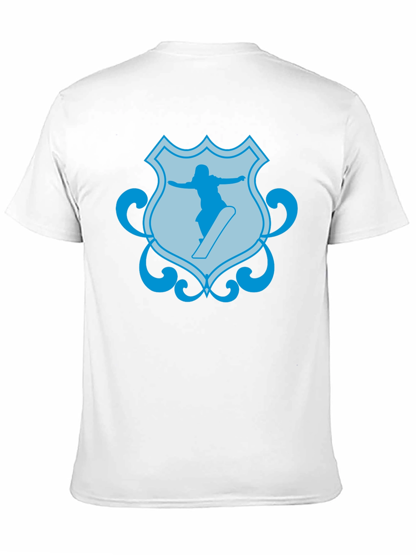 Snowboard Silhouette Graphic Tee