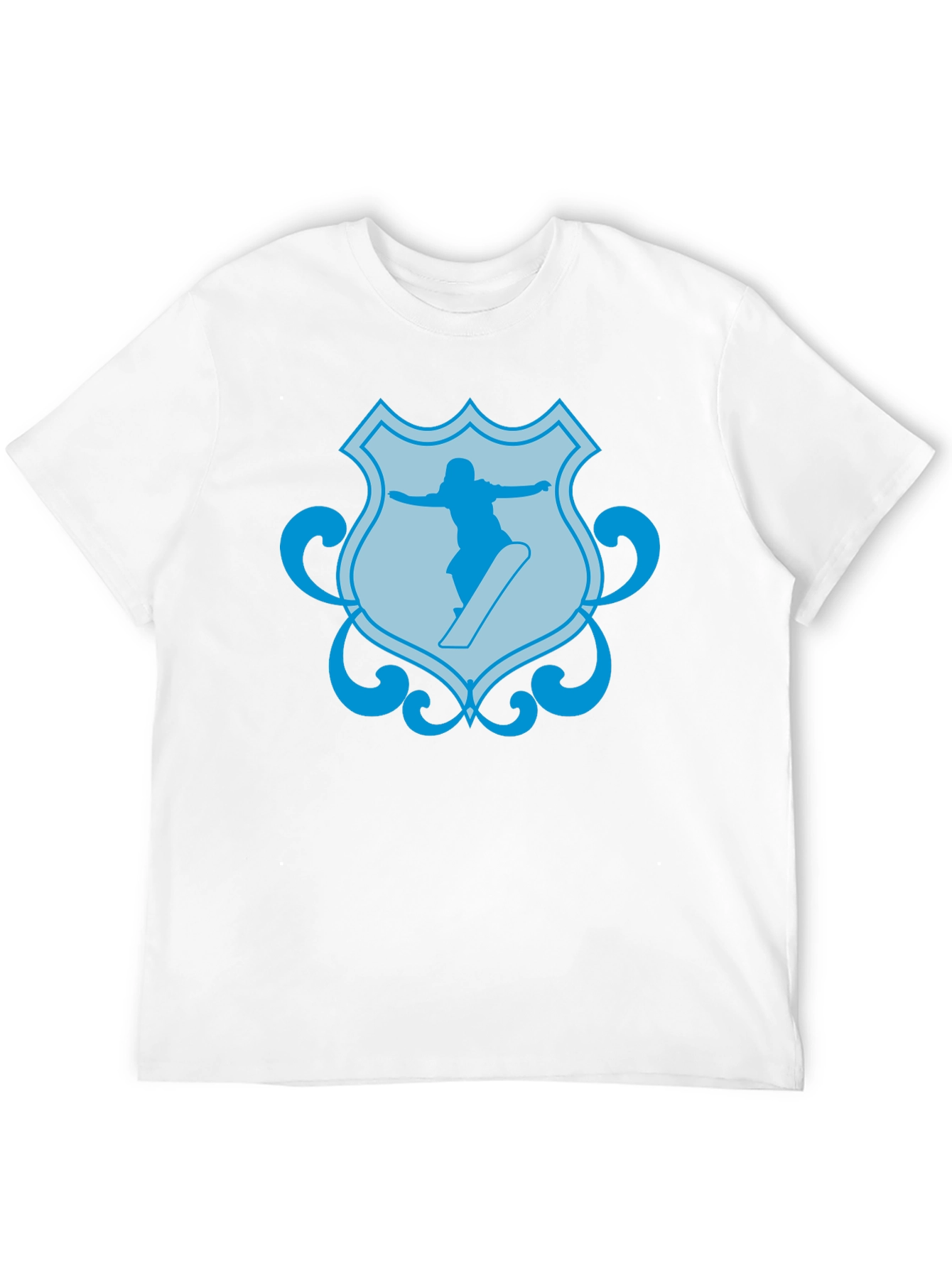 Snowboard Silhouette Graphic Tee