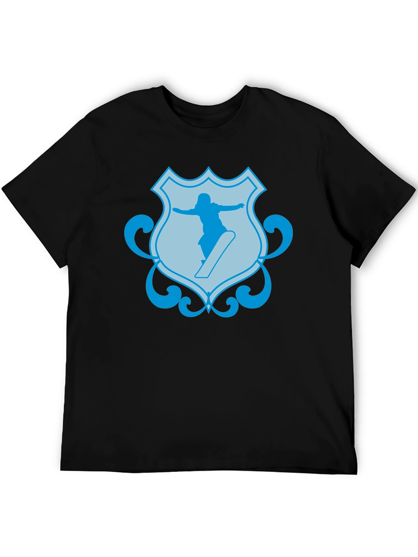 Snowboard Silhouette Graphic Tee
