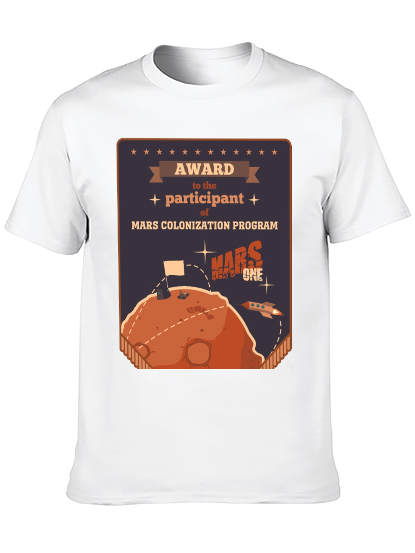 Mars Colonization Program T-Shirt