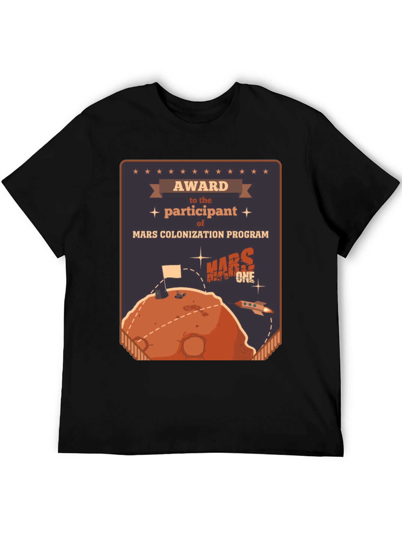 Mars Colonization Program T-Shirt