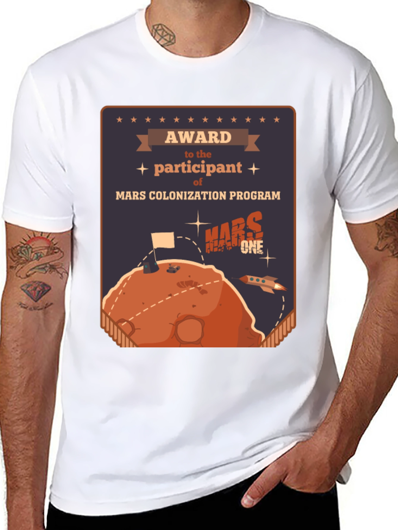 Mars Colonization Program T-Shirt