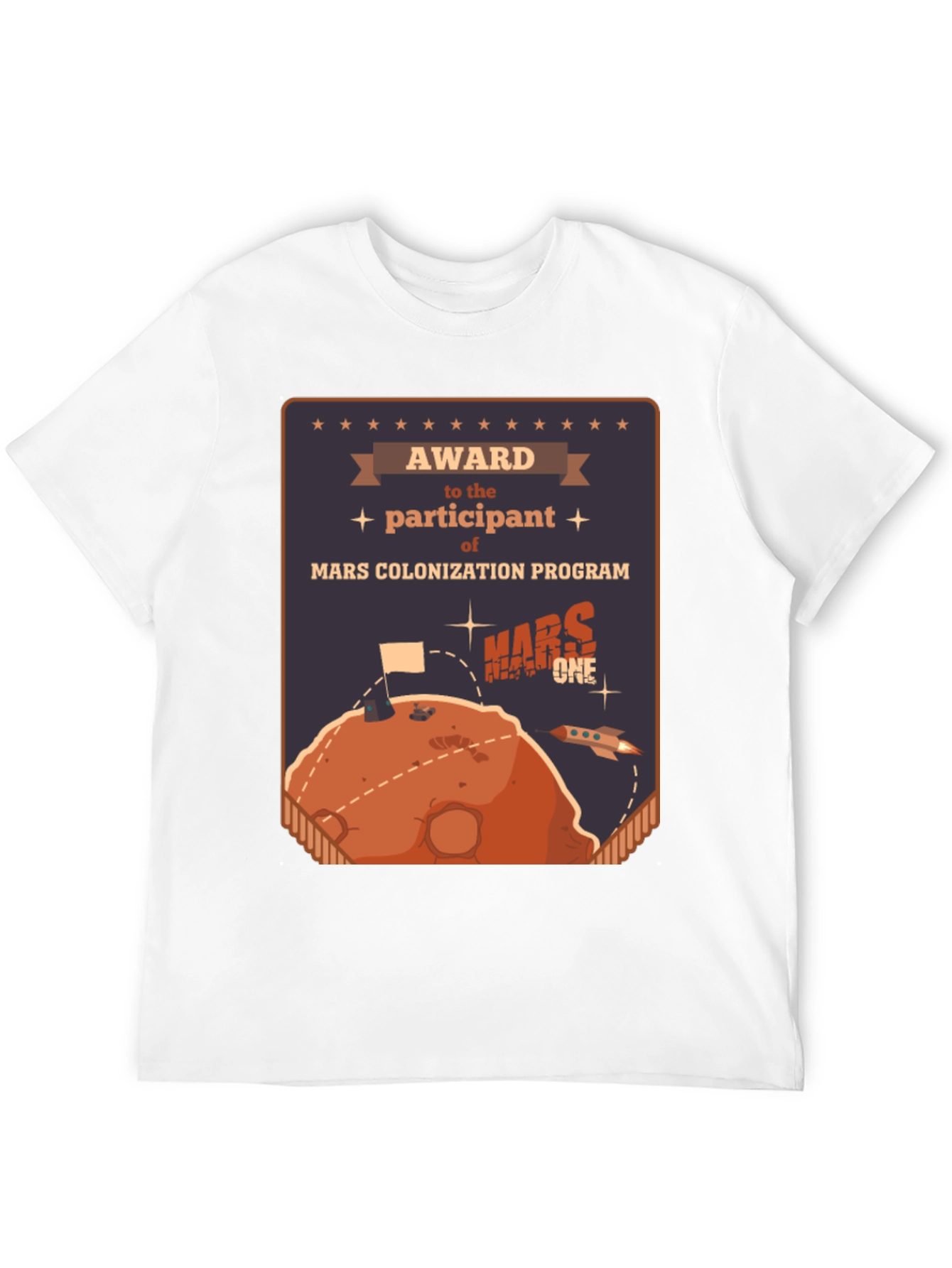 Mars Colonization Program T-Shirt