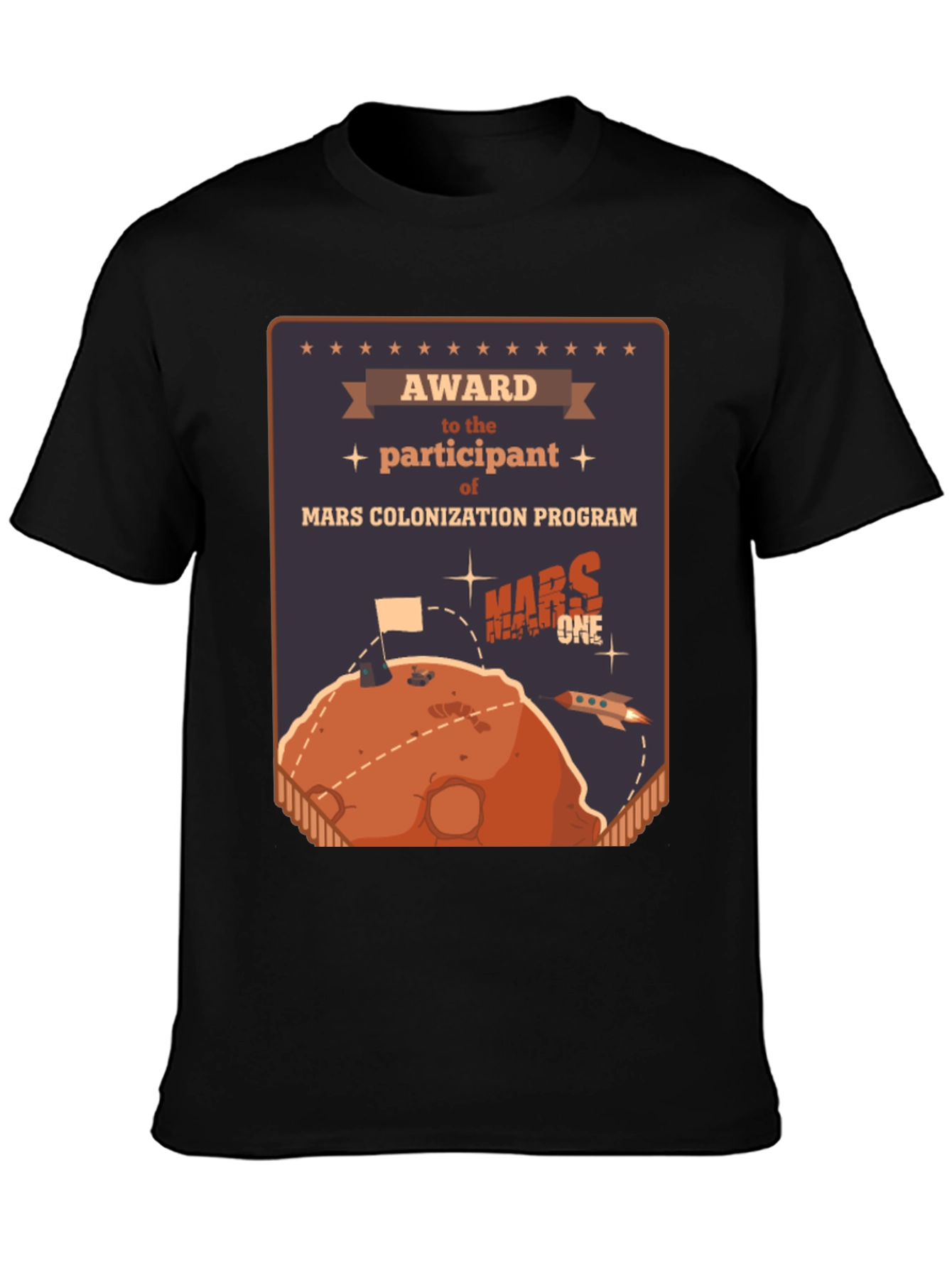 Mars Colonization Program T-Shirt