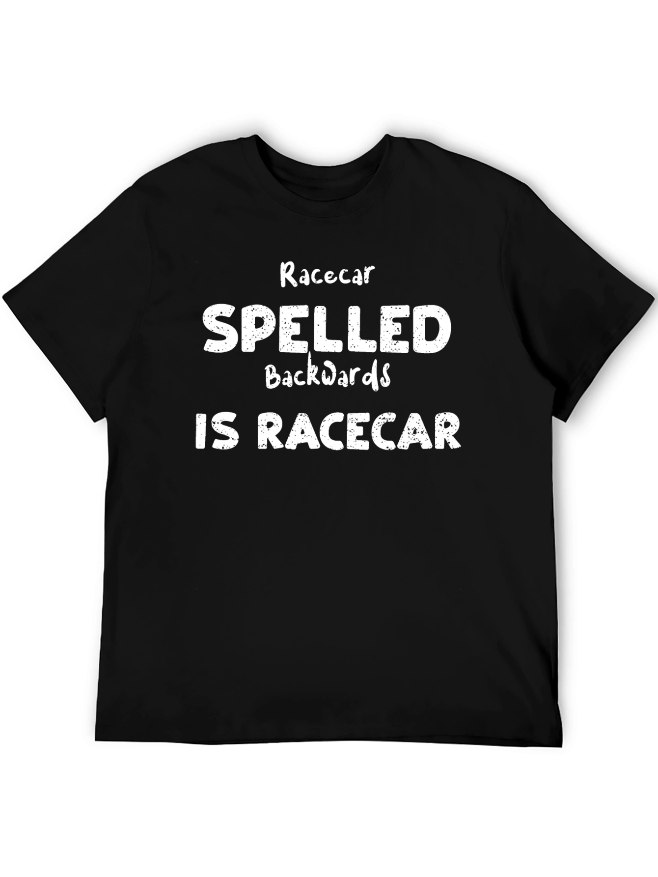 Racecar Backwards Funny T-Shirt