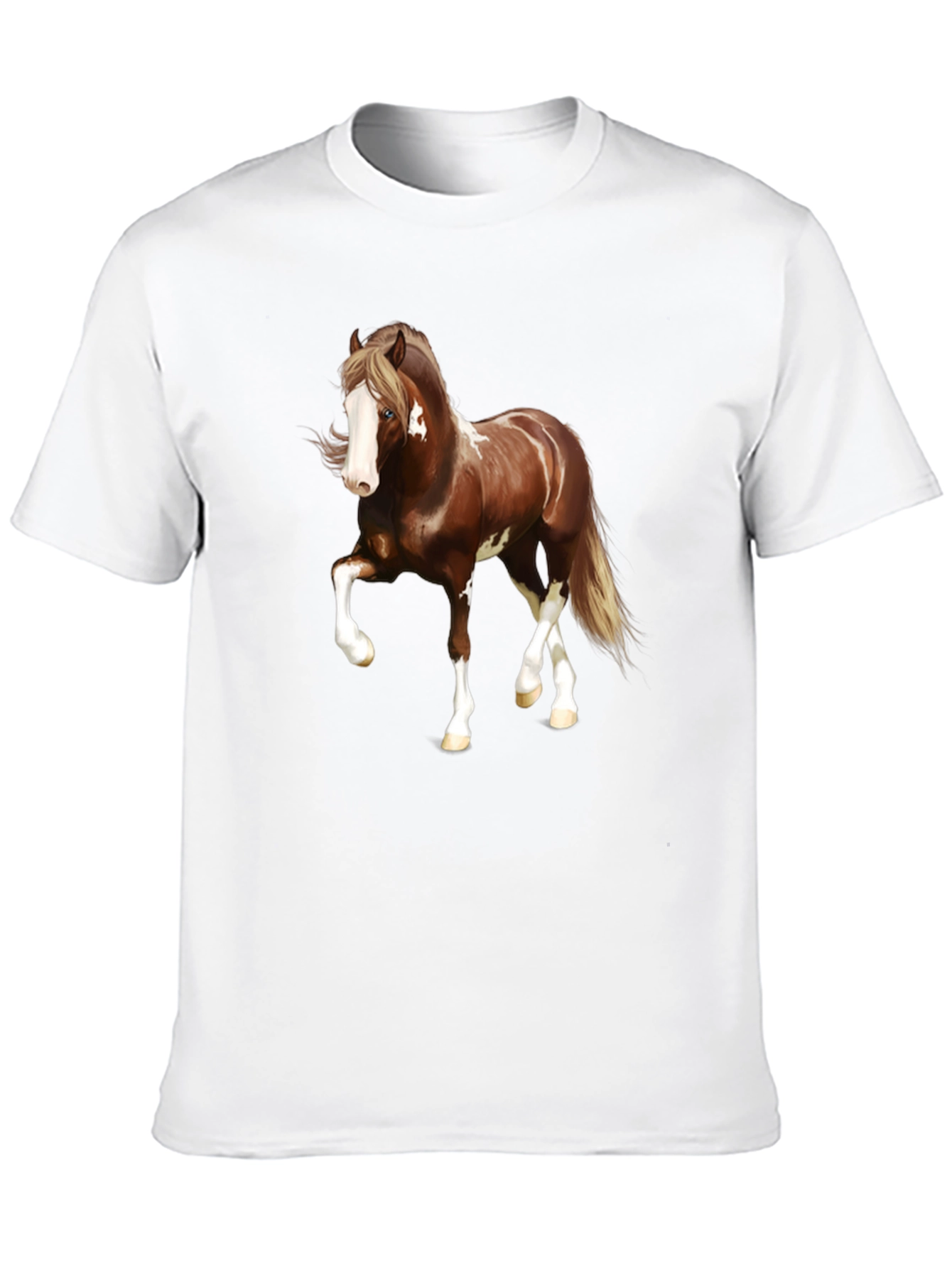 Horse Graphic Black T-Shirt