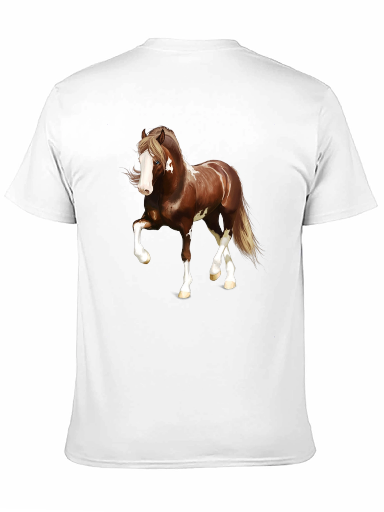 Horse Graphic Black T-Shirt