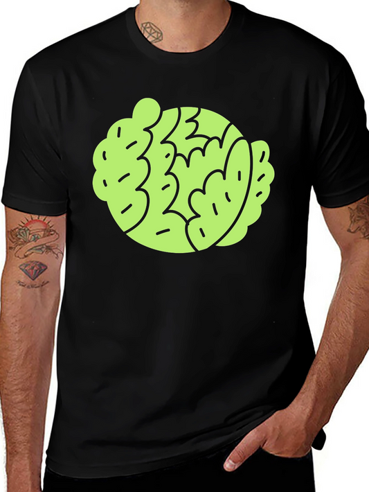 Funky Brain Graphic T-Shirt - Modern Style