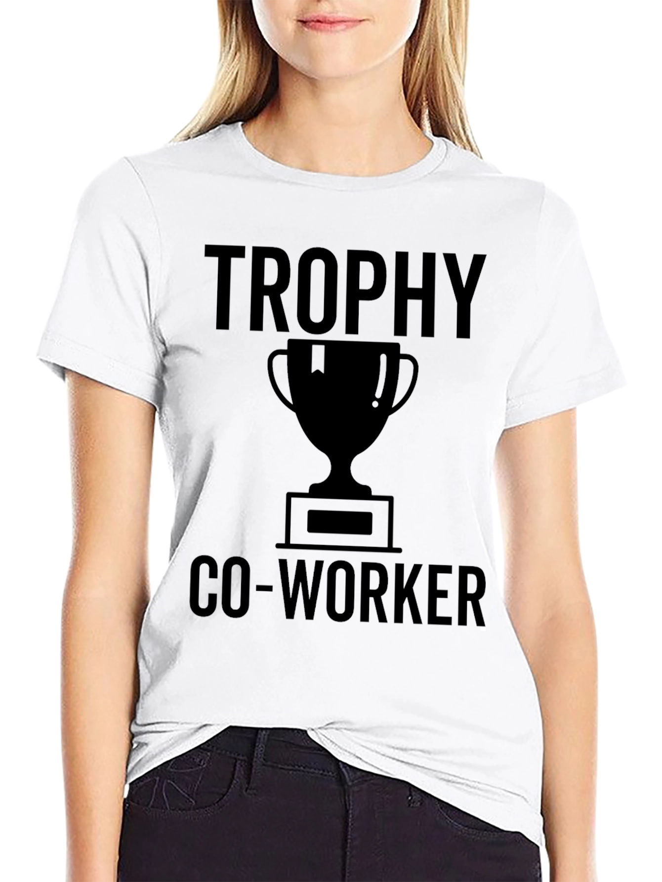 Trophy Co-Worker Graphic T-Shirt