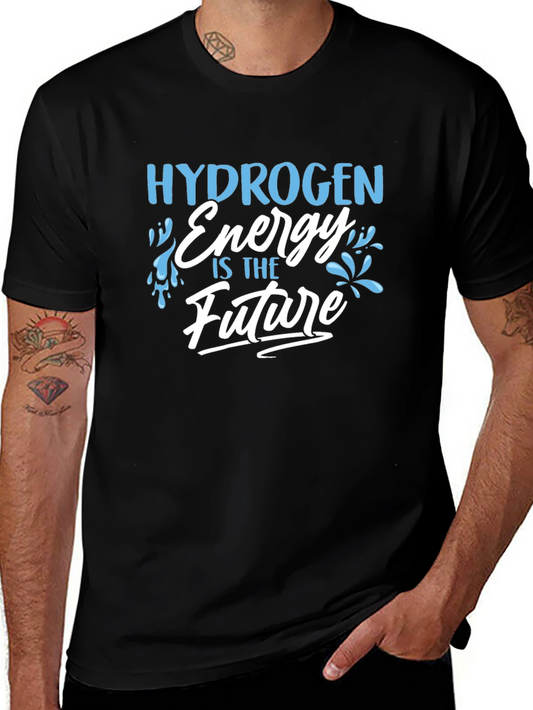 Hydrogen Energy Future Graphic Tee - Black