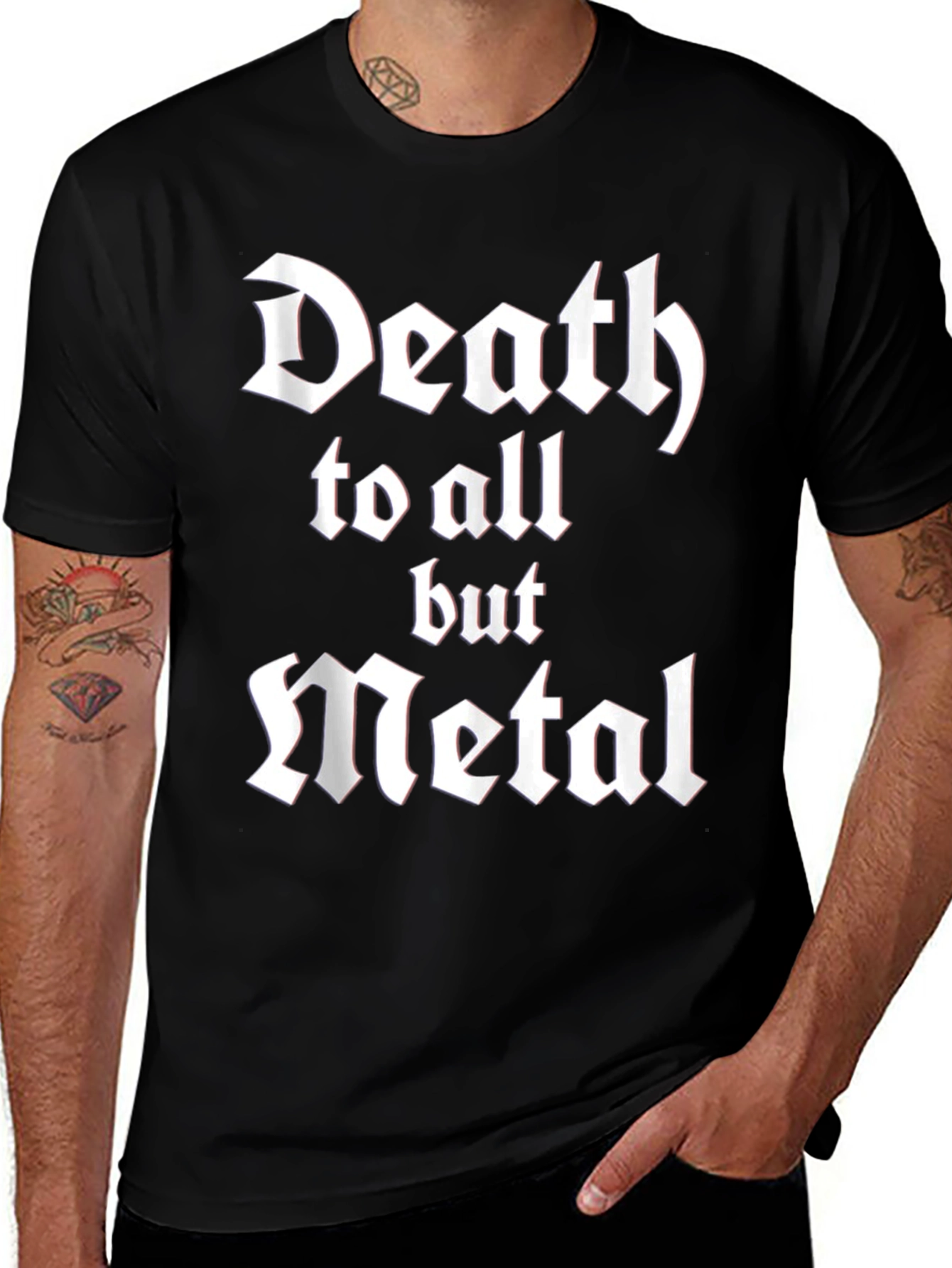 Death to All But Metal Graphic Tee