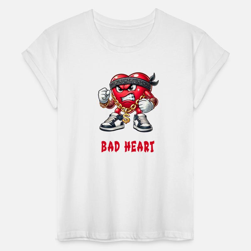 Bad heart gangster design