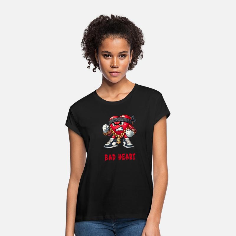 Bad heart gangster design