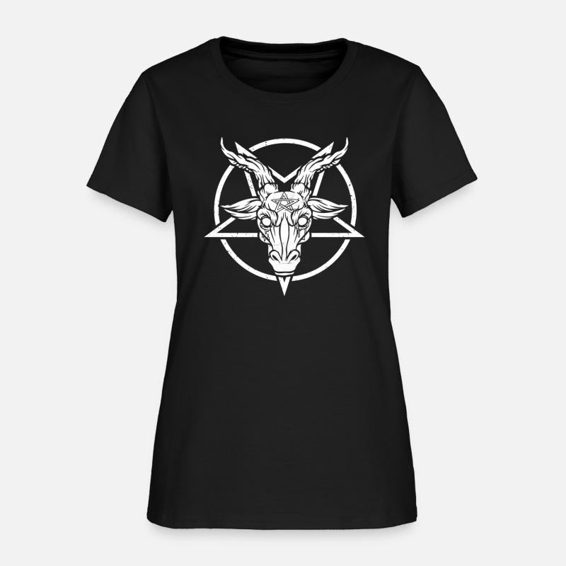 Baphomet Pentagram Devil Gothic Sata Occultist
