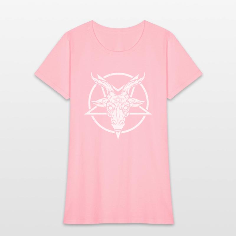 Baphomet Pentagram Devil Gothic Sata Occultist