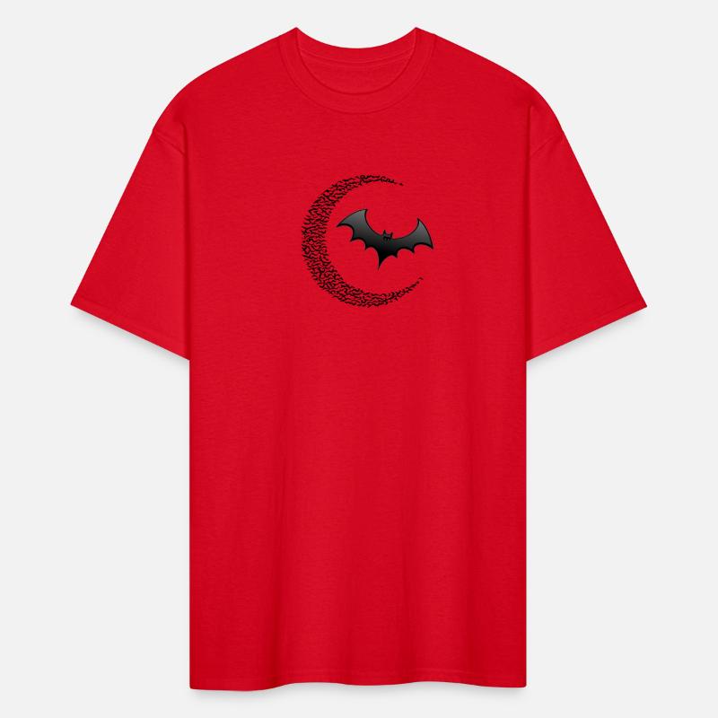 Bat's All Folks Graphic Bat Spread Wings Halloween