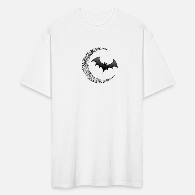 Bat's All Folks Graphic Bat Spread Wings Halloween