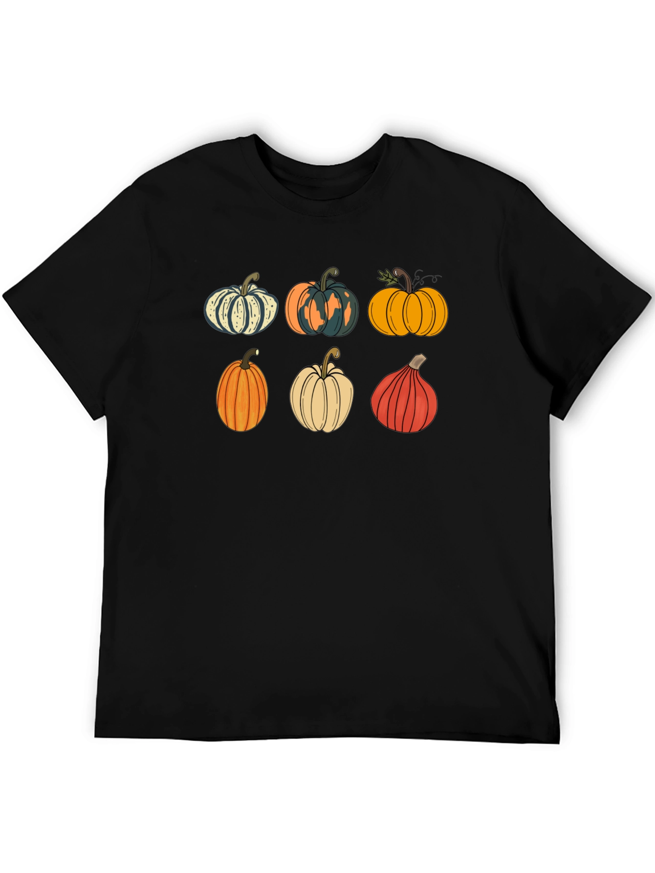 Pumpkin Patch Graphic Tee - Autumnal Style