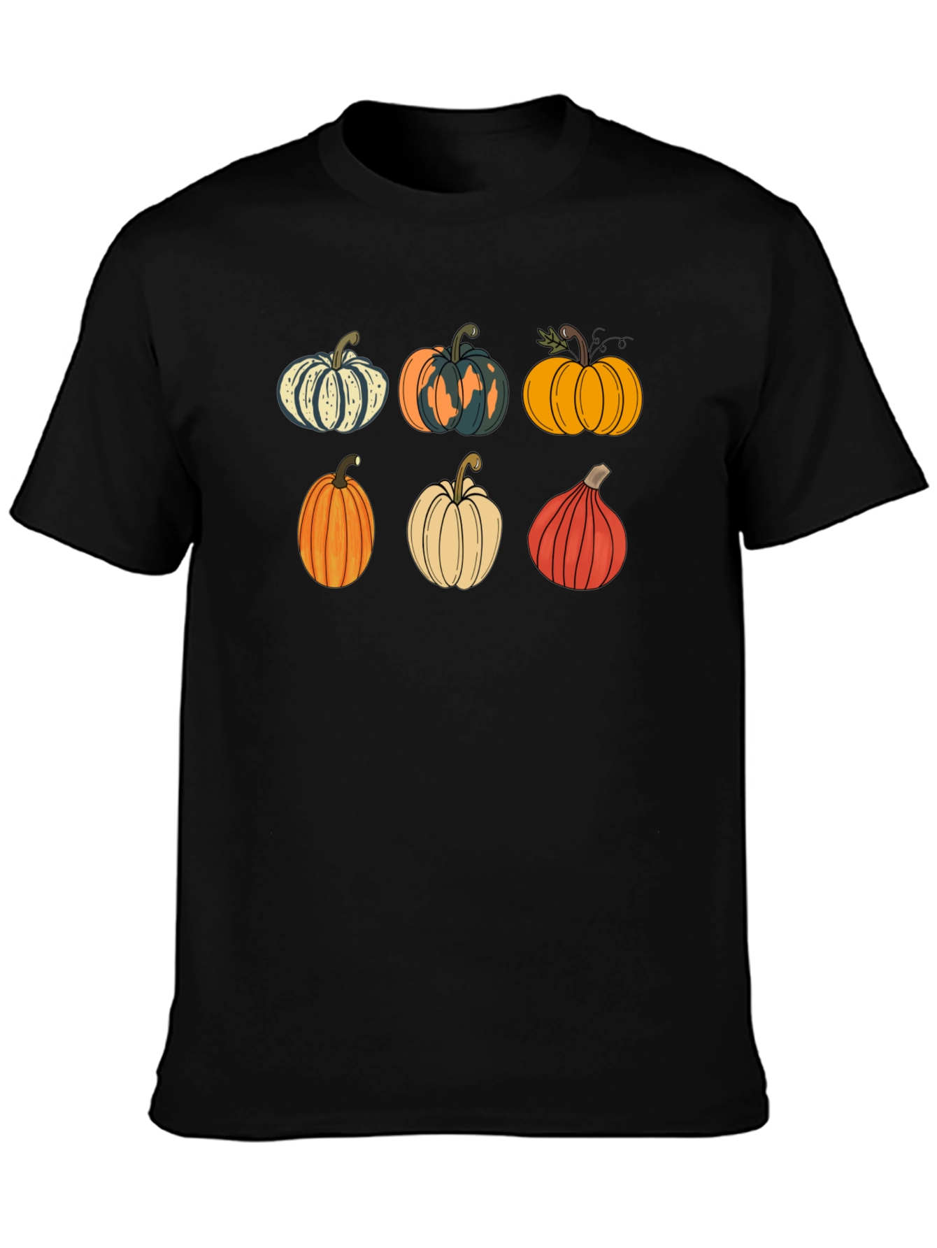 Pumpkin Patch Graphic Tee - Autumnal Style