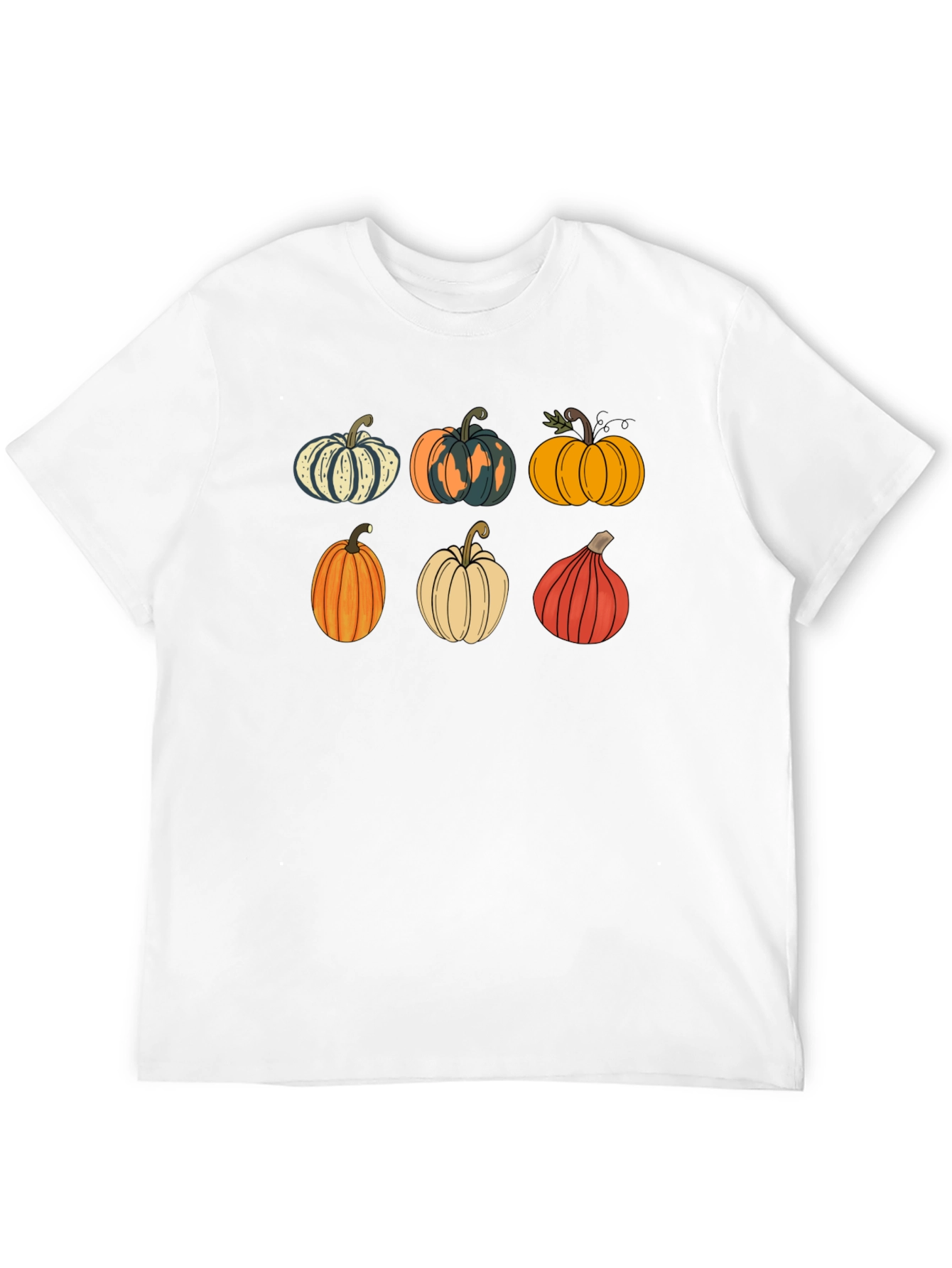Pumpkin Patch Graphic Tee - Autumnal Style
