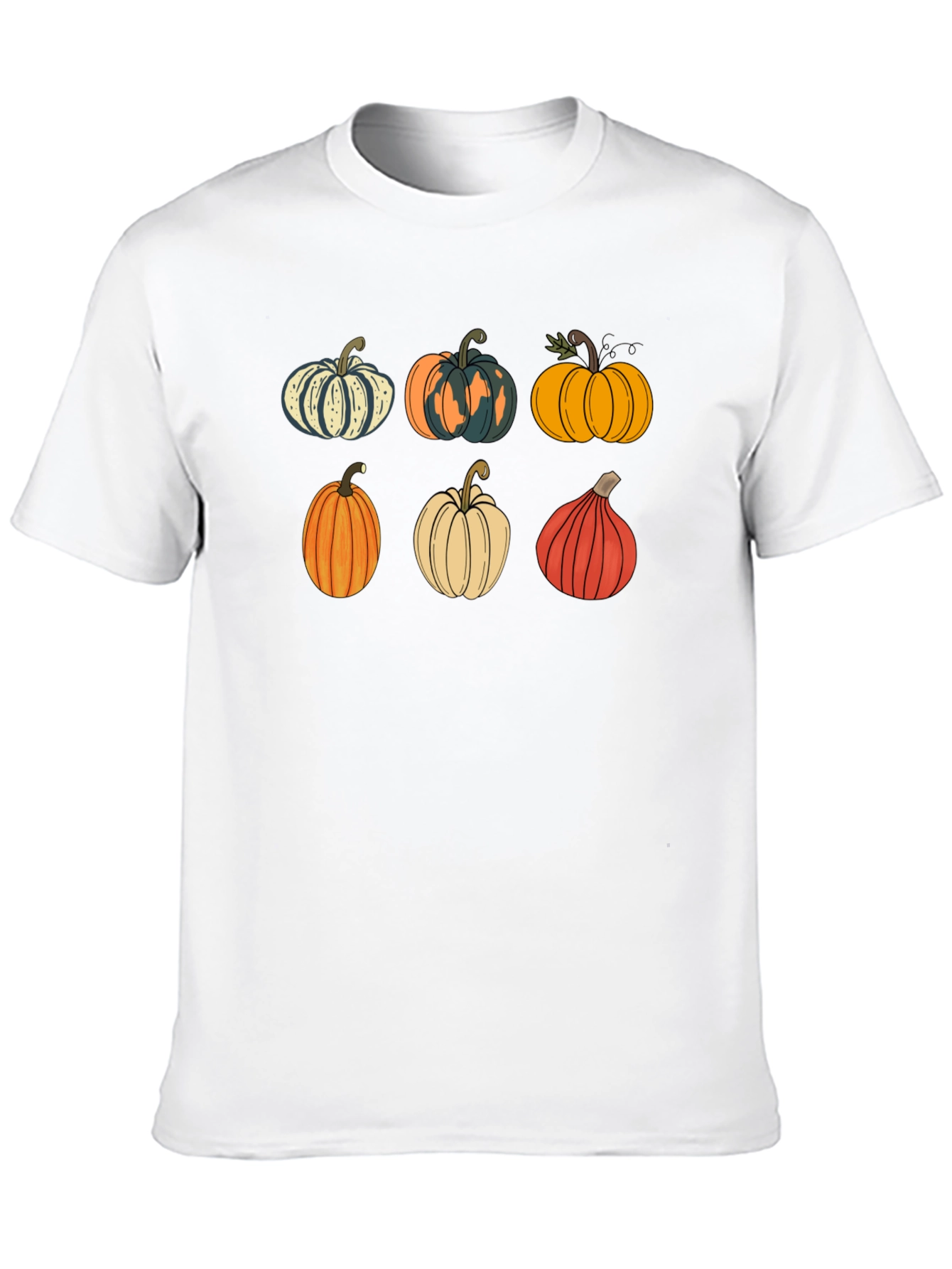 Pumpkin Patch Graphic Tee - Autumnal Style