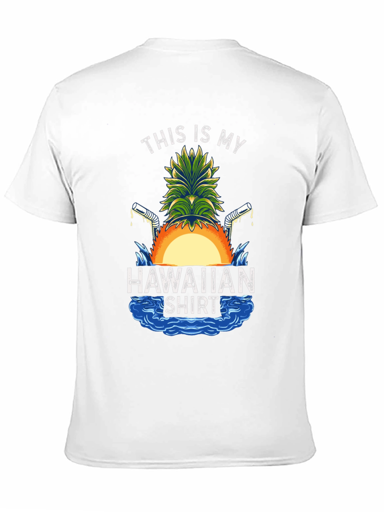 Funny Hawaiian Shirt Graphic Tee