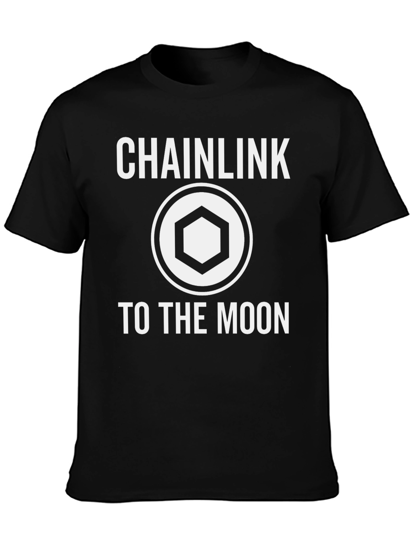 Chainlink To The Moon Crypto T-Shirt