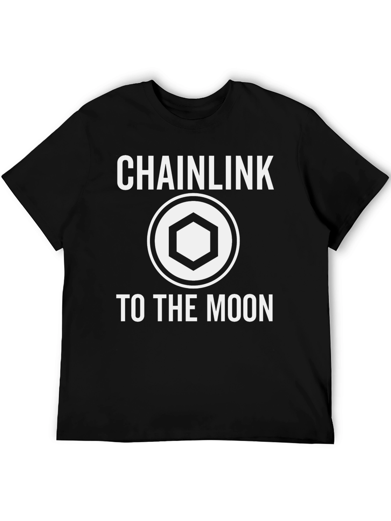Chainlink To The Moon Crypto T-Shirt