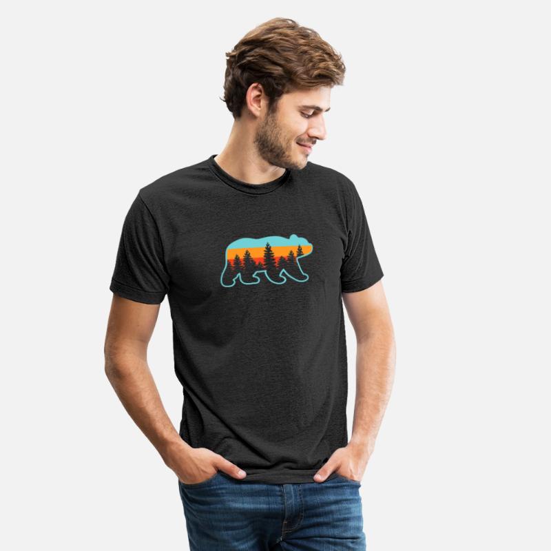Bear Mountain Scene Cute Wildlife Camping