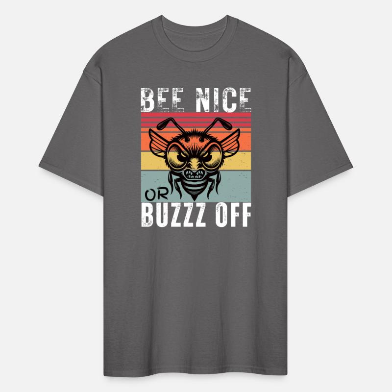 BEE NICE OR BUZZ OFF