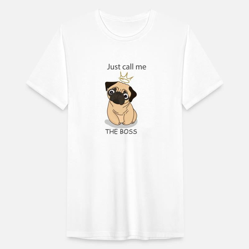 Beige Puppy Call Me The Boss