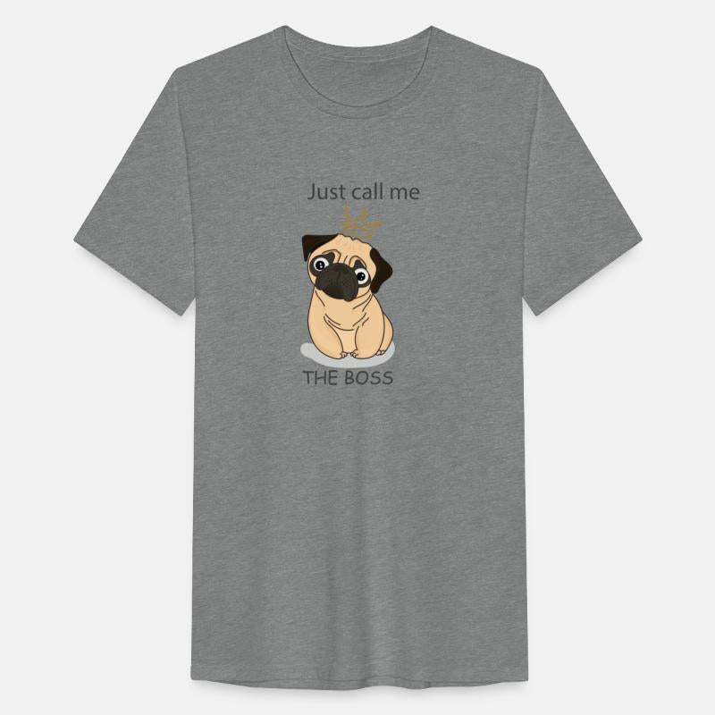 Beige Puppy Call Me The Boss