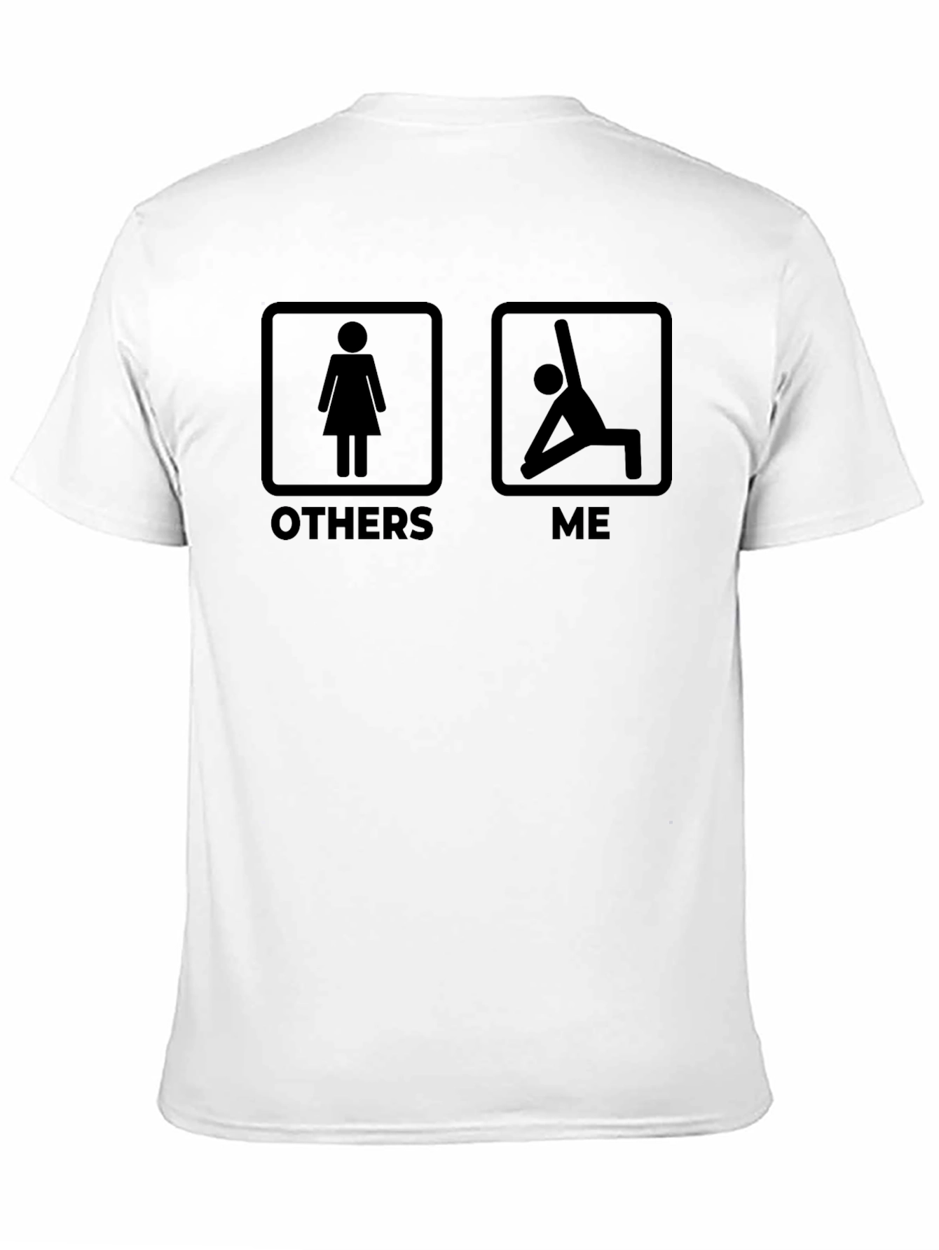 Yoga Lover T-Shirt: Others vs. Me Funny Graphic Tee