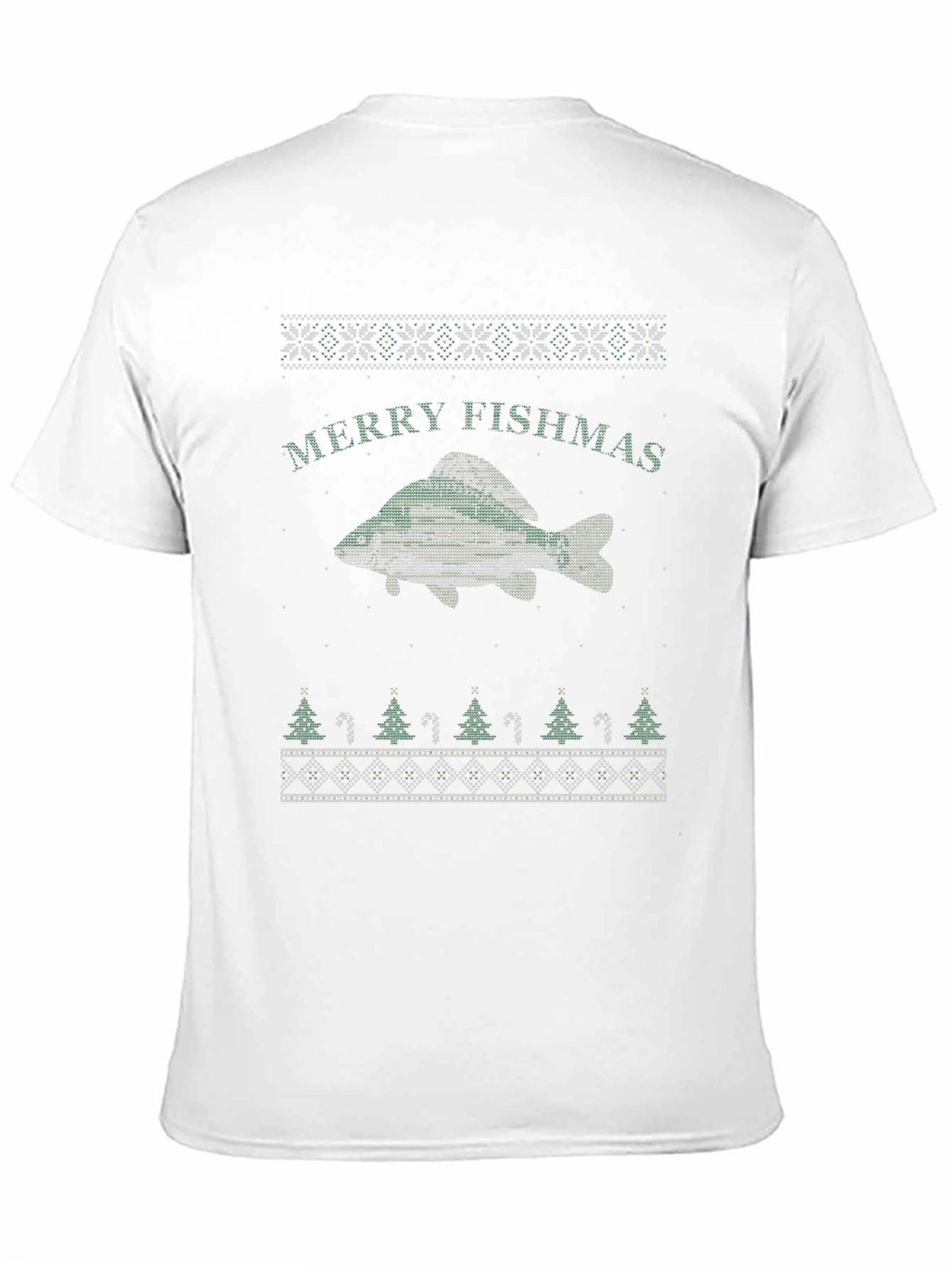 Merry Fishmas Ugly Christmas Sweater T-Shirt