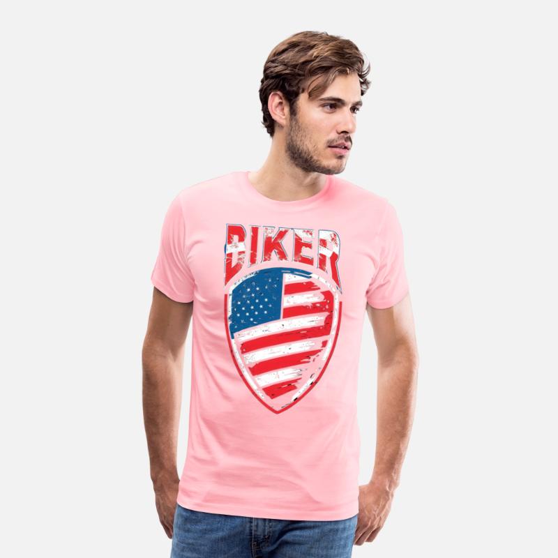 BIKER | USA Biker Crest | Father's Day Gift | Dad
