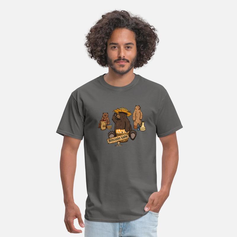 Bitcoin Bear BTC logo Crypto lover Hodl Design