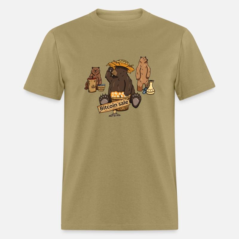 Bitcoin Bear BTC logo Crypto lover Hodl Design