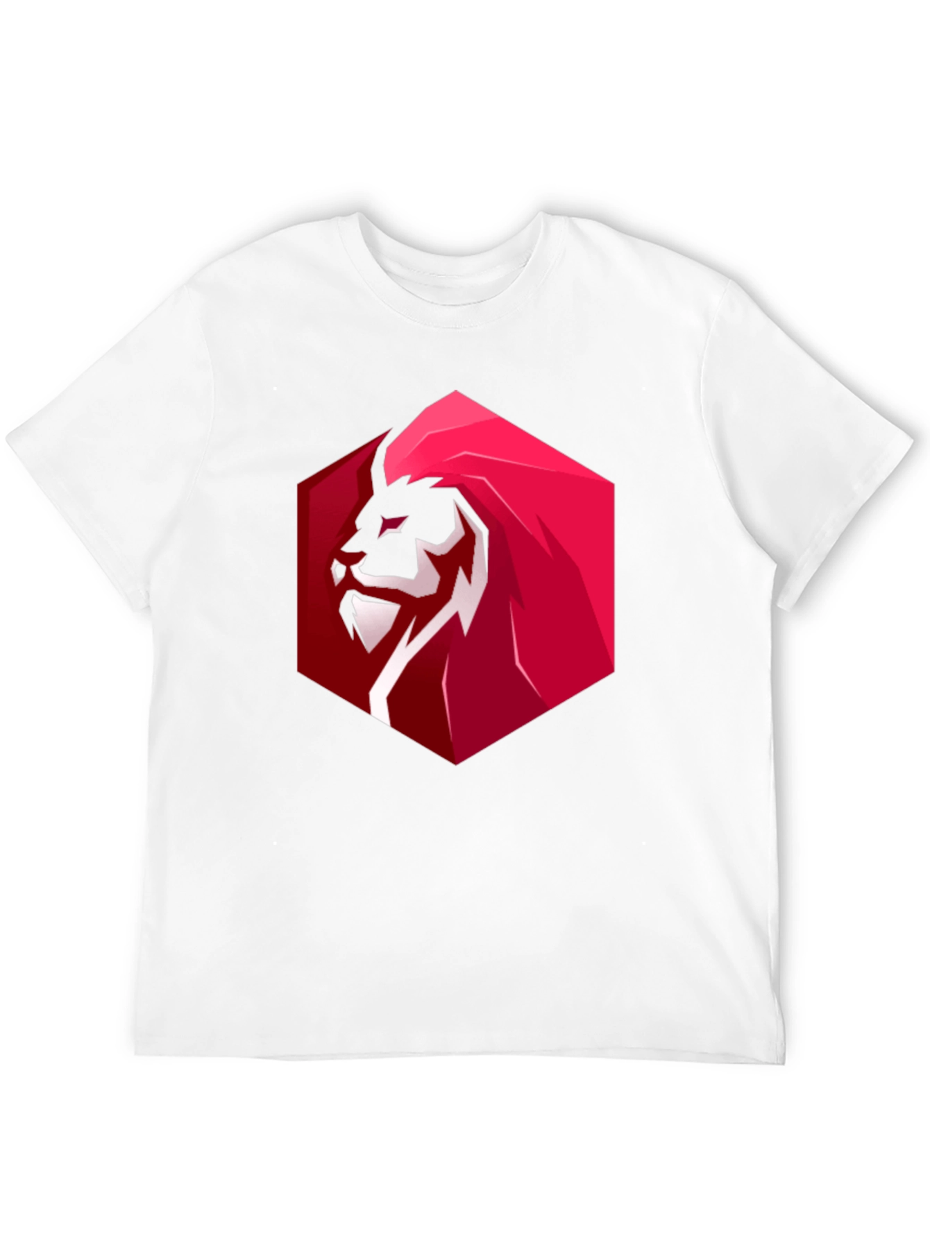 Bold Lion Graphic Tee - Premium Black T-Shirt