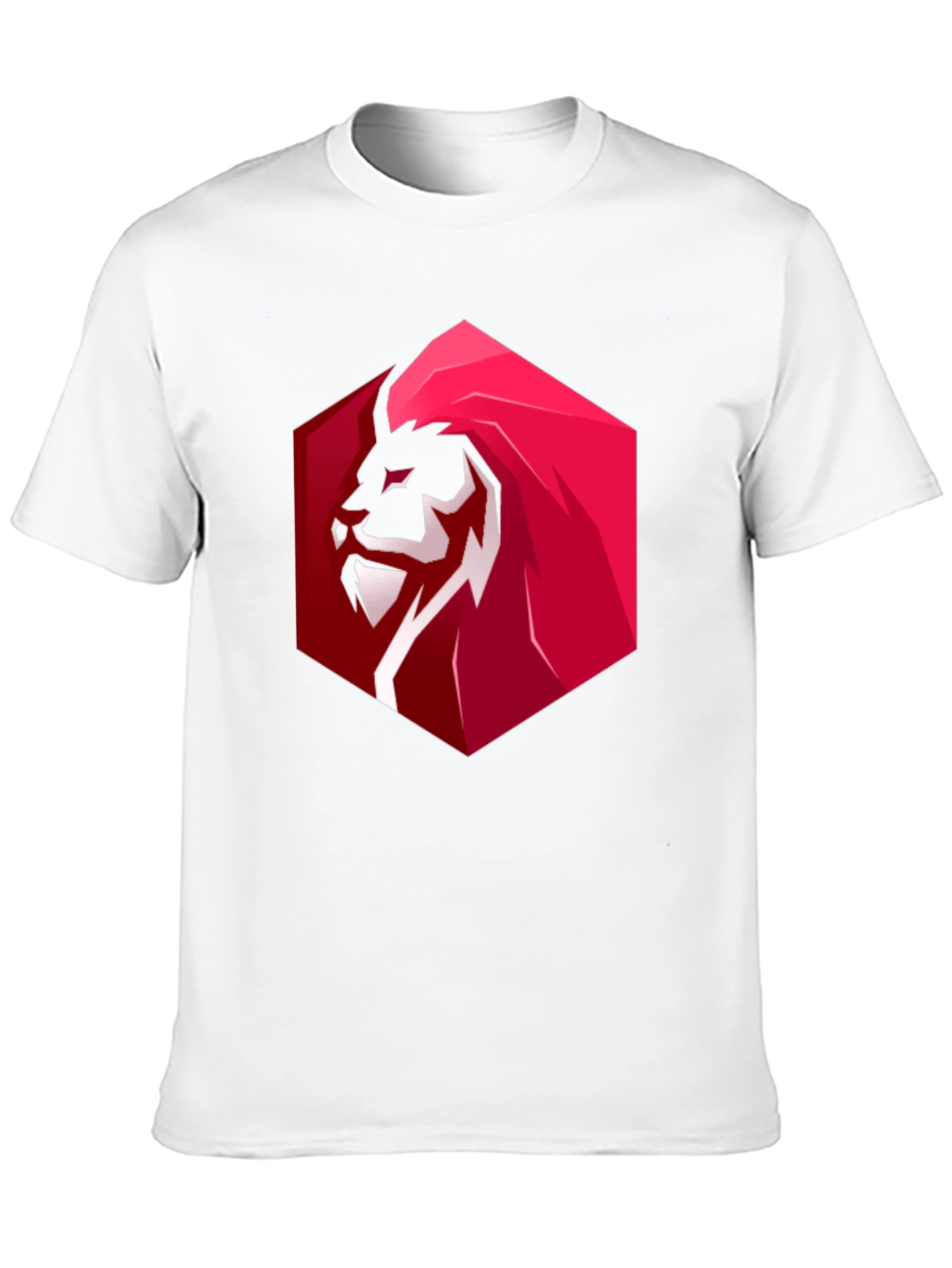Bold Lion Graphic Tee - Premium Black T-Shirt