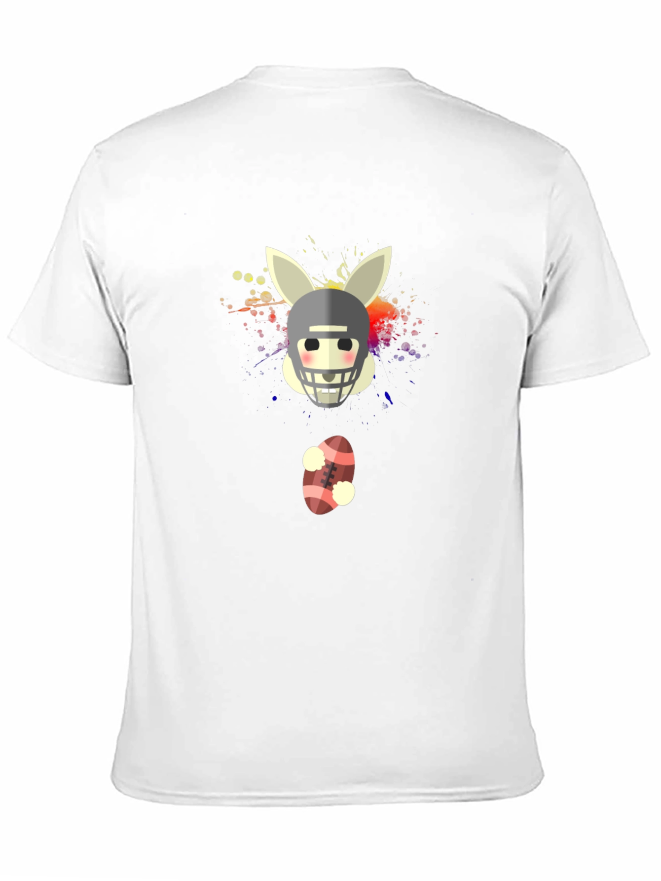 Easter Football Bunny T-Shirt