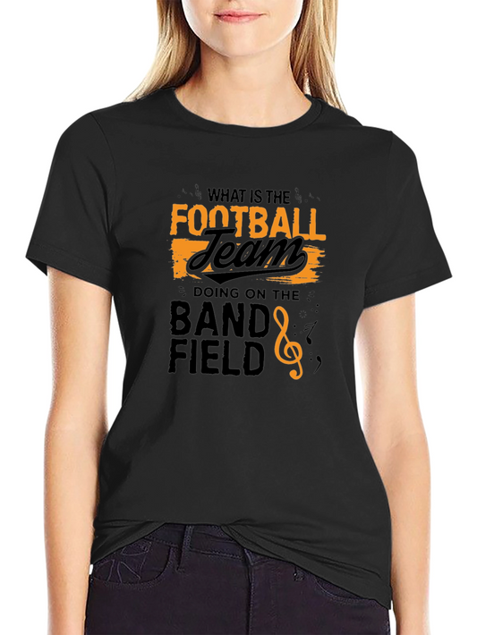Funny Football Team Band Field T-Shirt