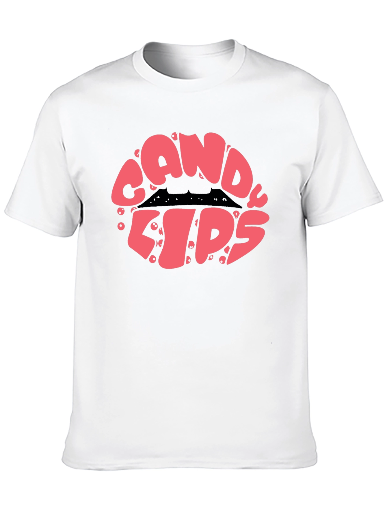 Candy Lips Graphic Tee - Sweet Style