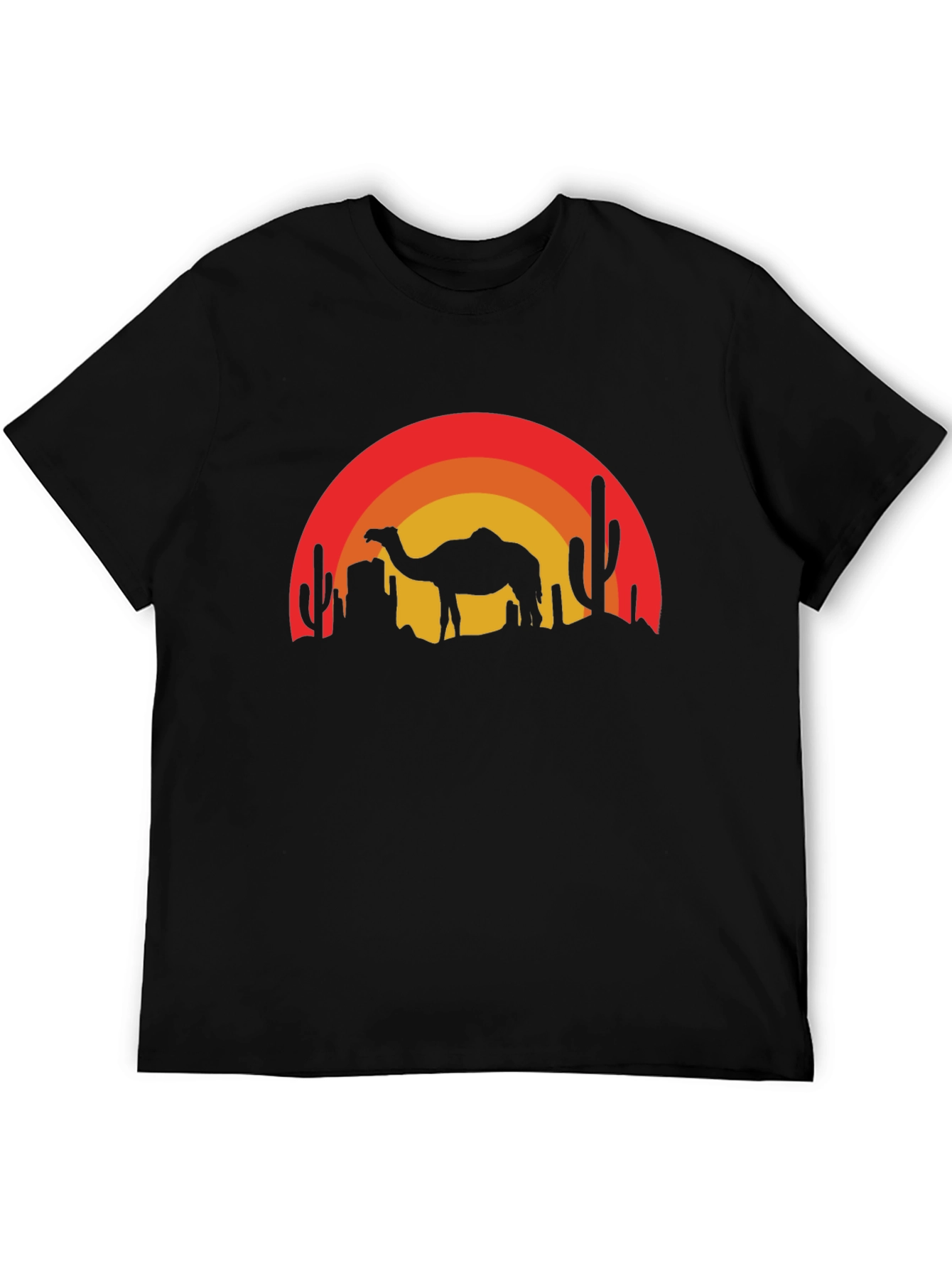 Desert Camel Sunset T-Shirt