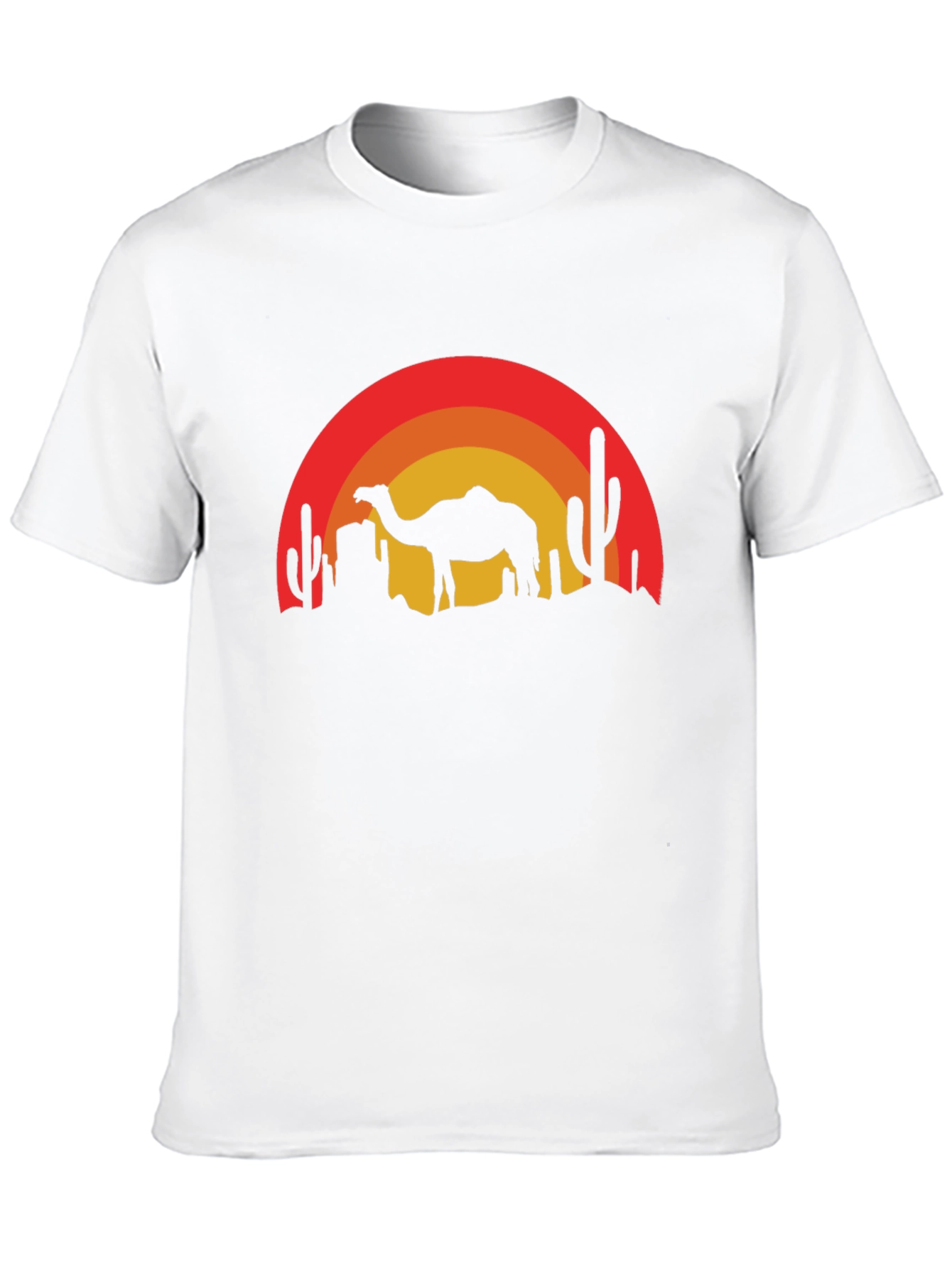 Desert Camel Sunset T-Shirt