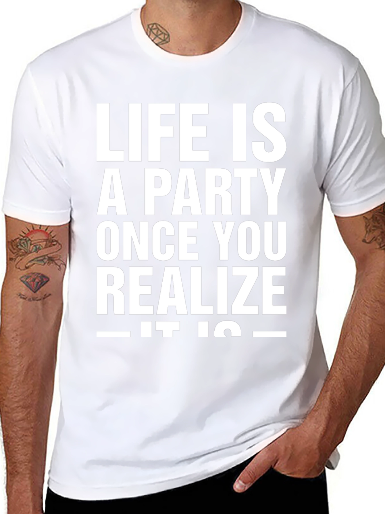 Life is a Party Graphic T-Shirt