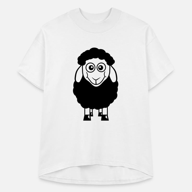 Black Sheep Small Cute Lamb Cool Comic Sweet Happy