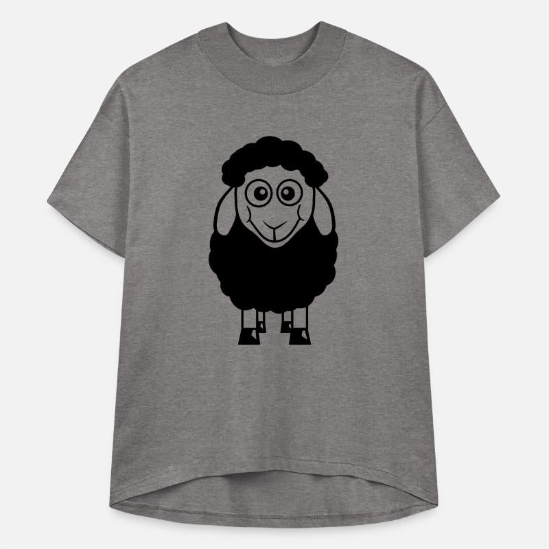 Black Sheep Small Cute Lamb Cool Comic Sweet Happy