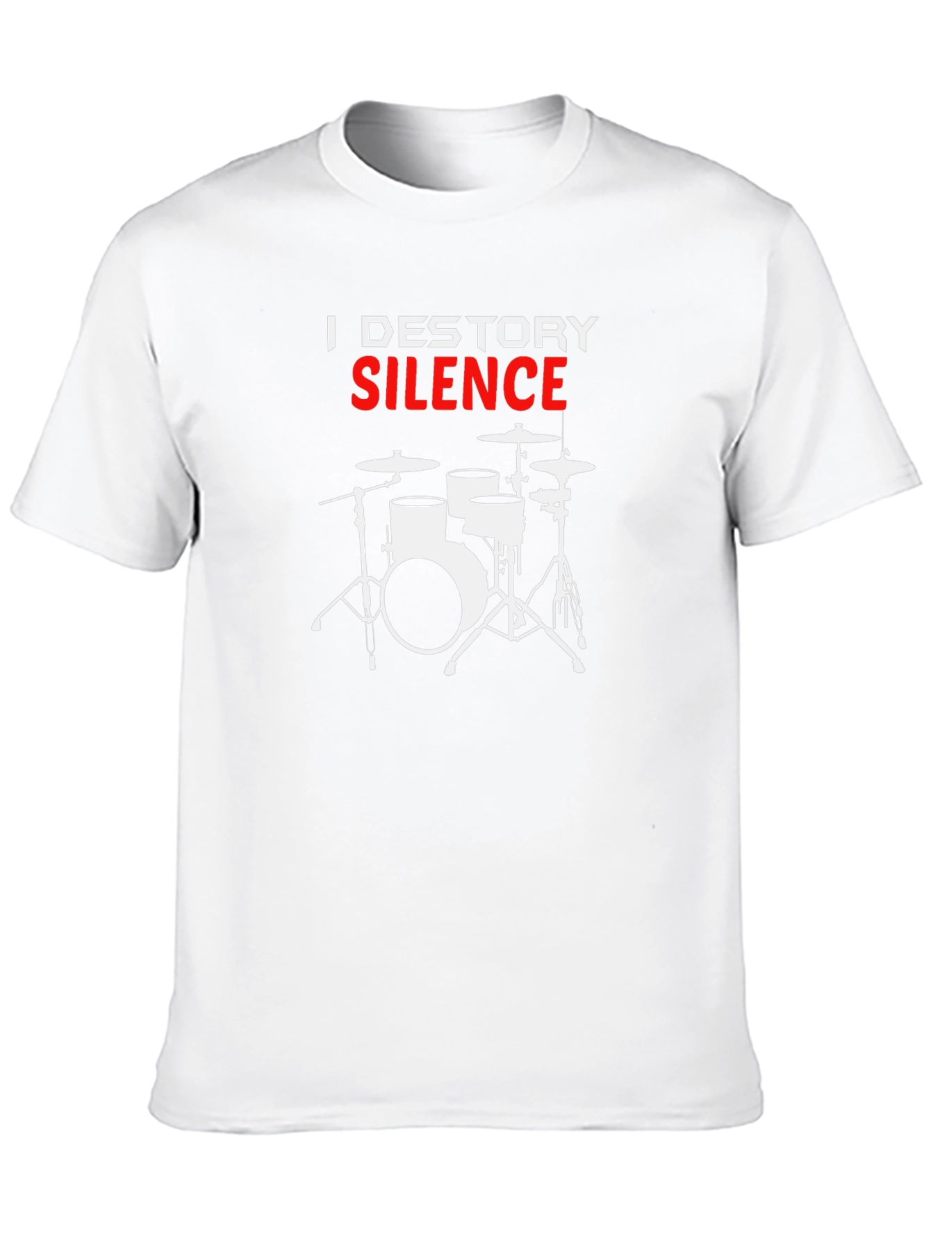 I DESTORY Silence Drummer T-Shirt